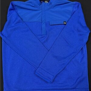 Under Armour Golf Royal Blue Quarter-Zip Storm Top
